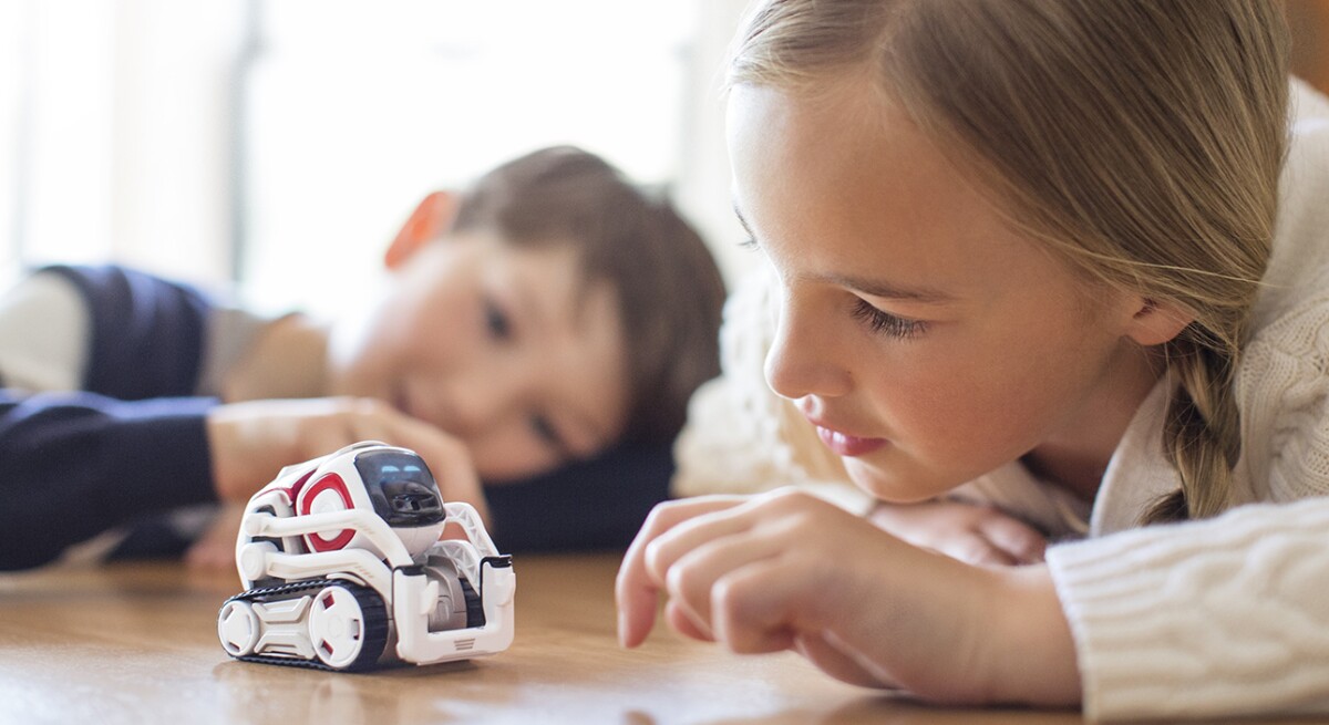 Cozmo is another interactive robot, but this one looks like it’s come straight from a Pixar movie