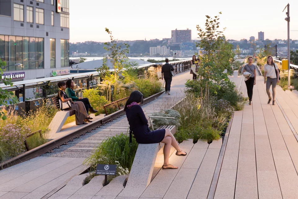 The remaining sections of the High Line at the Rail Yards are expected to take 10-15 years to complete (Photo: Iwan Baan)