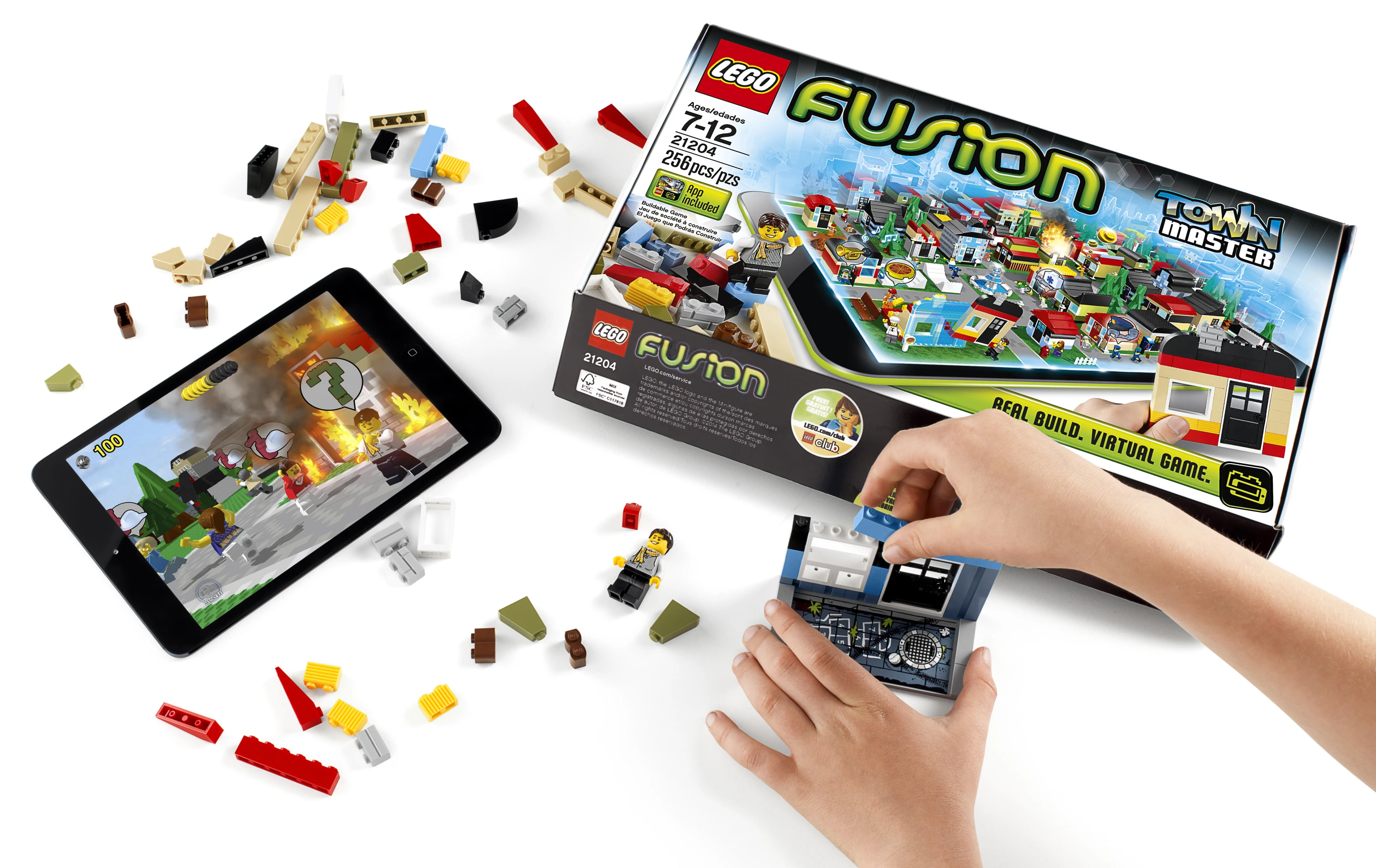 Lego Fusion Town Master sees users create their own Lego town and complete errands and missions