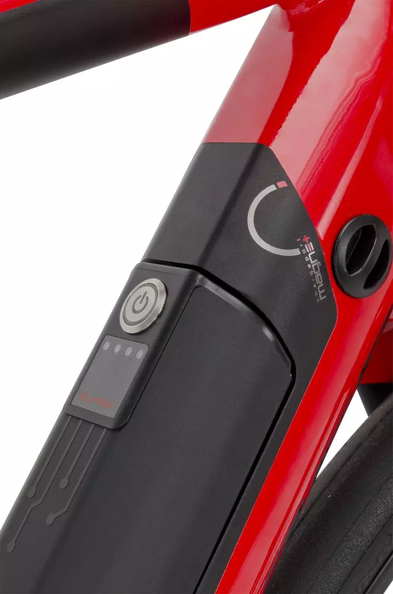 An LED display indicates how much battery life is left (Photo: Specialized)