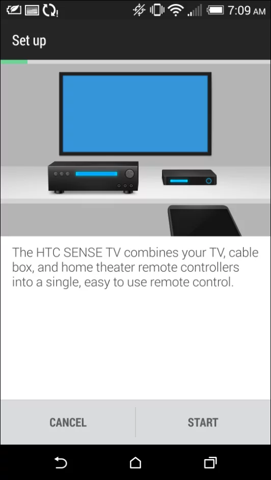 Control your home theater with the HTC One M8