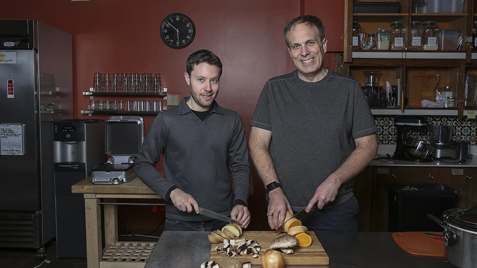 CEO of Cinder Eric Norman and CTO Jim Reich