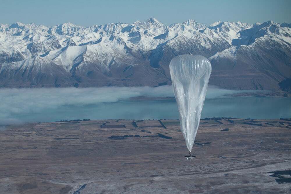Project Loon balloons have previously been tested n New Zealand and Brazil