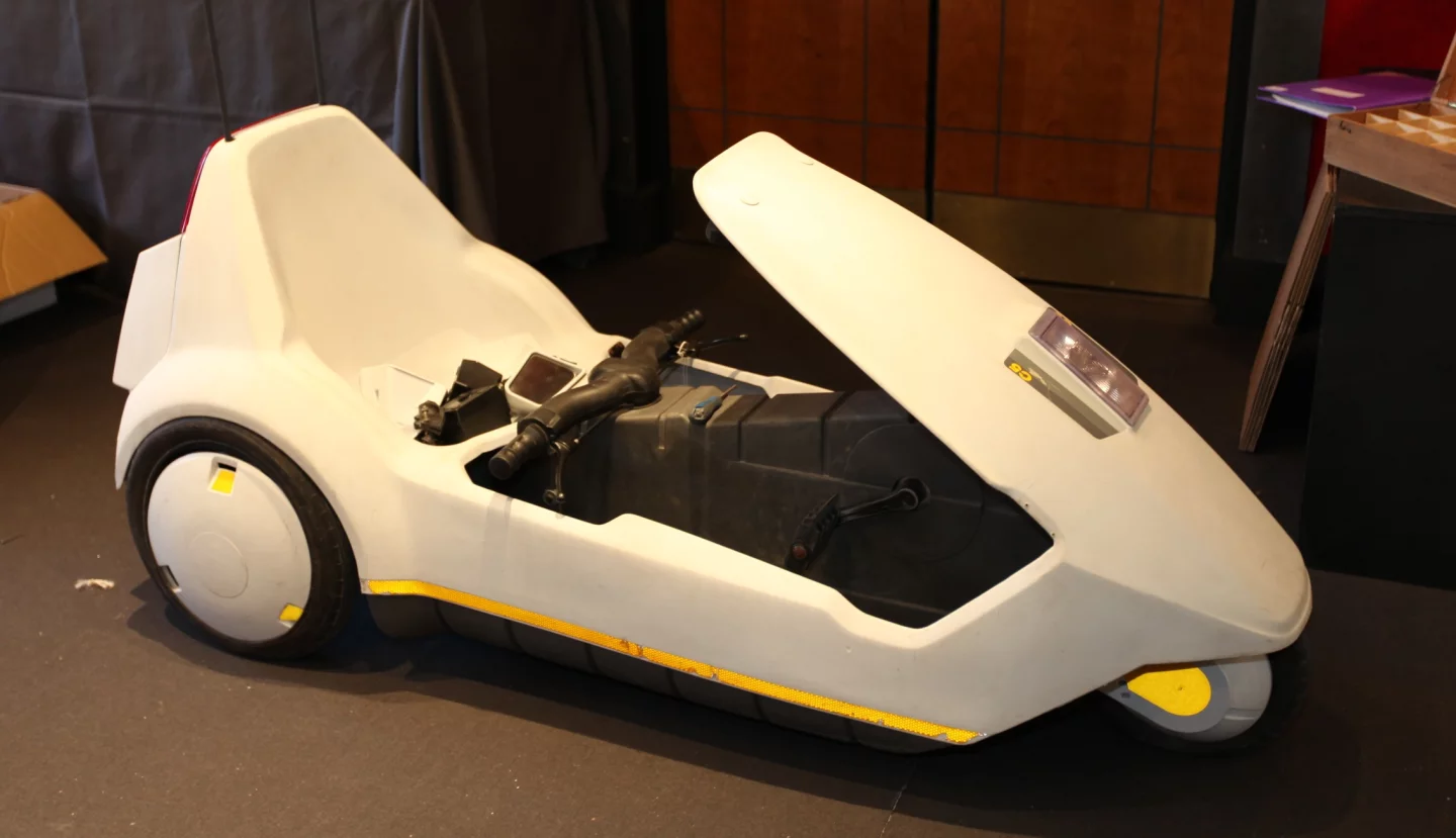 The Sinclair C5 was released in 1985 (Gizmag photo)
