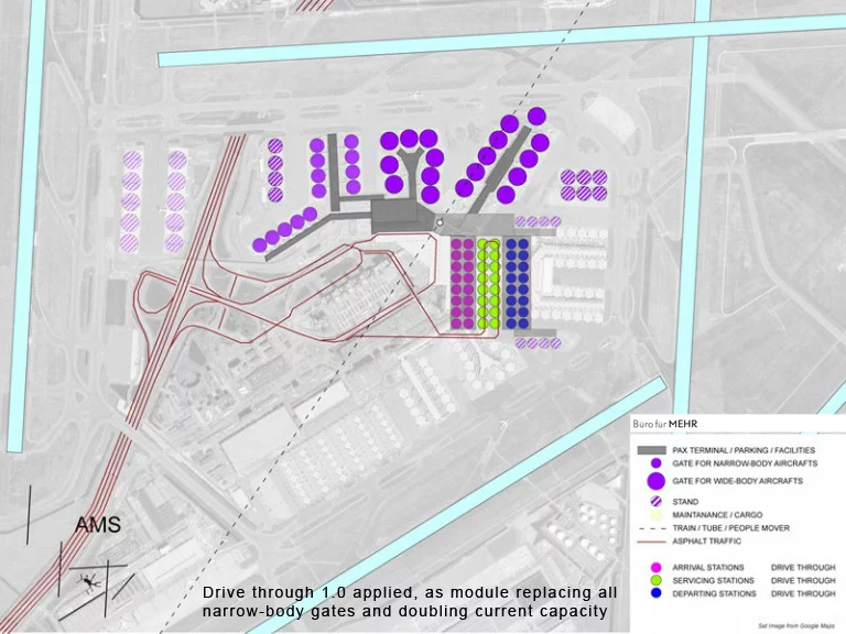 Drive Through Airport prototype by Büro für MEHR