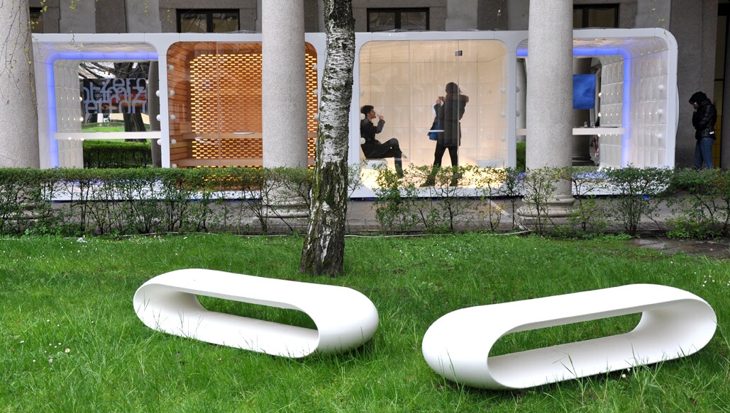 Moduloibrido by Simone Micheli, Hybrid Architecture & Design exhibition (Photo: Edoardo Campanale/Gizmag)