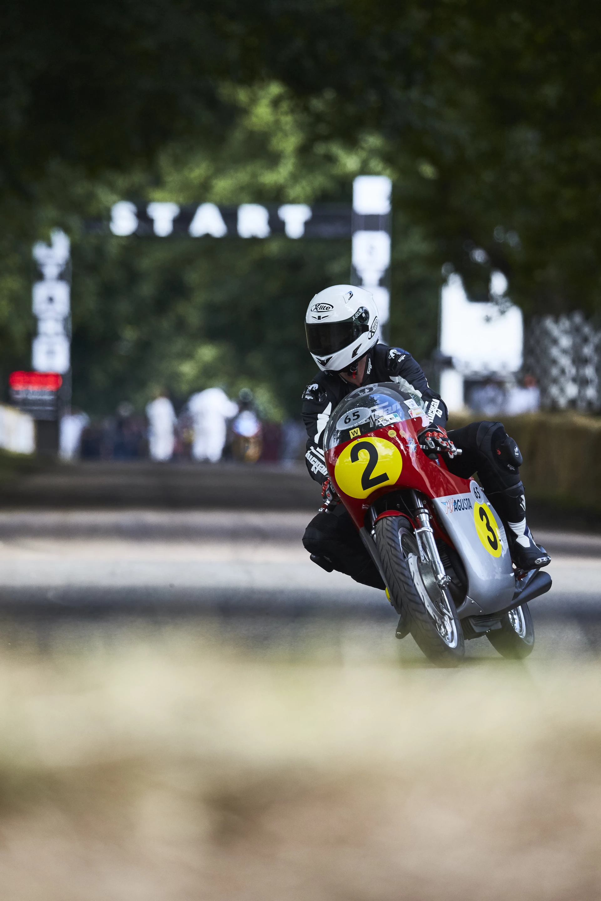 Classic MV Agustas were out in force at Goodwood