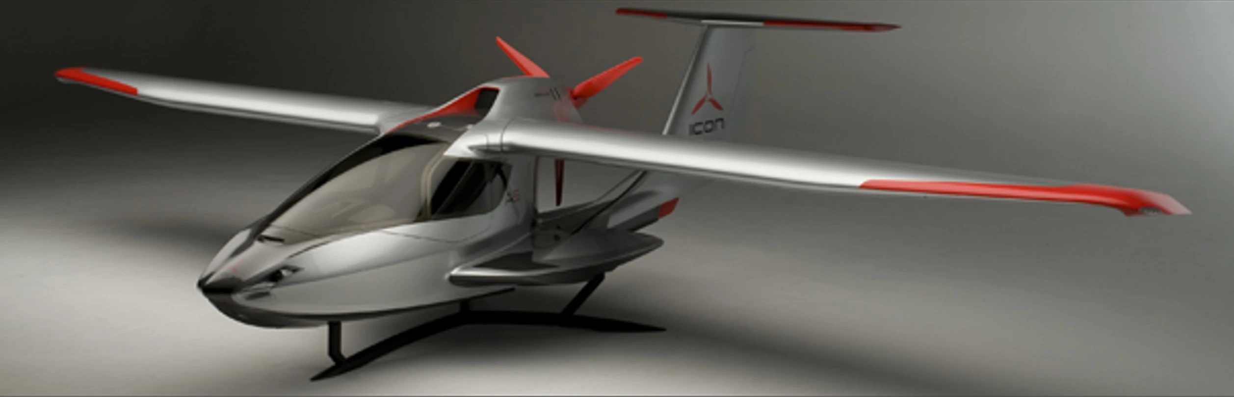 The ICON A5 oblique view