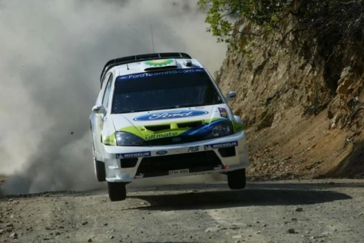 Roman Kresta finished sixth in his Ford Focus RS