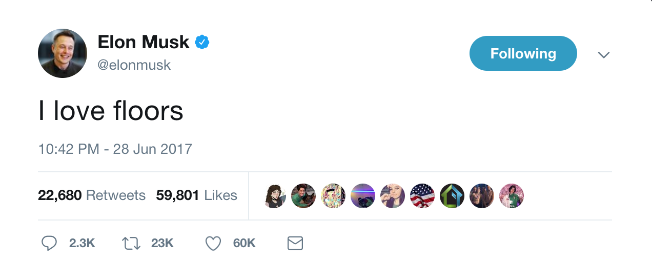 Elon Musk on Twitter