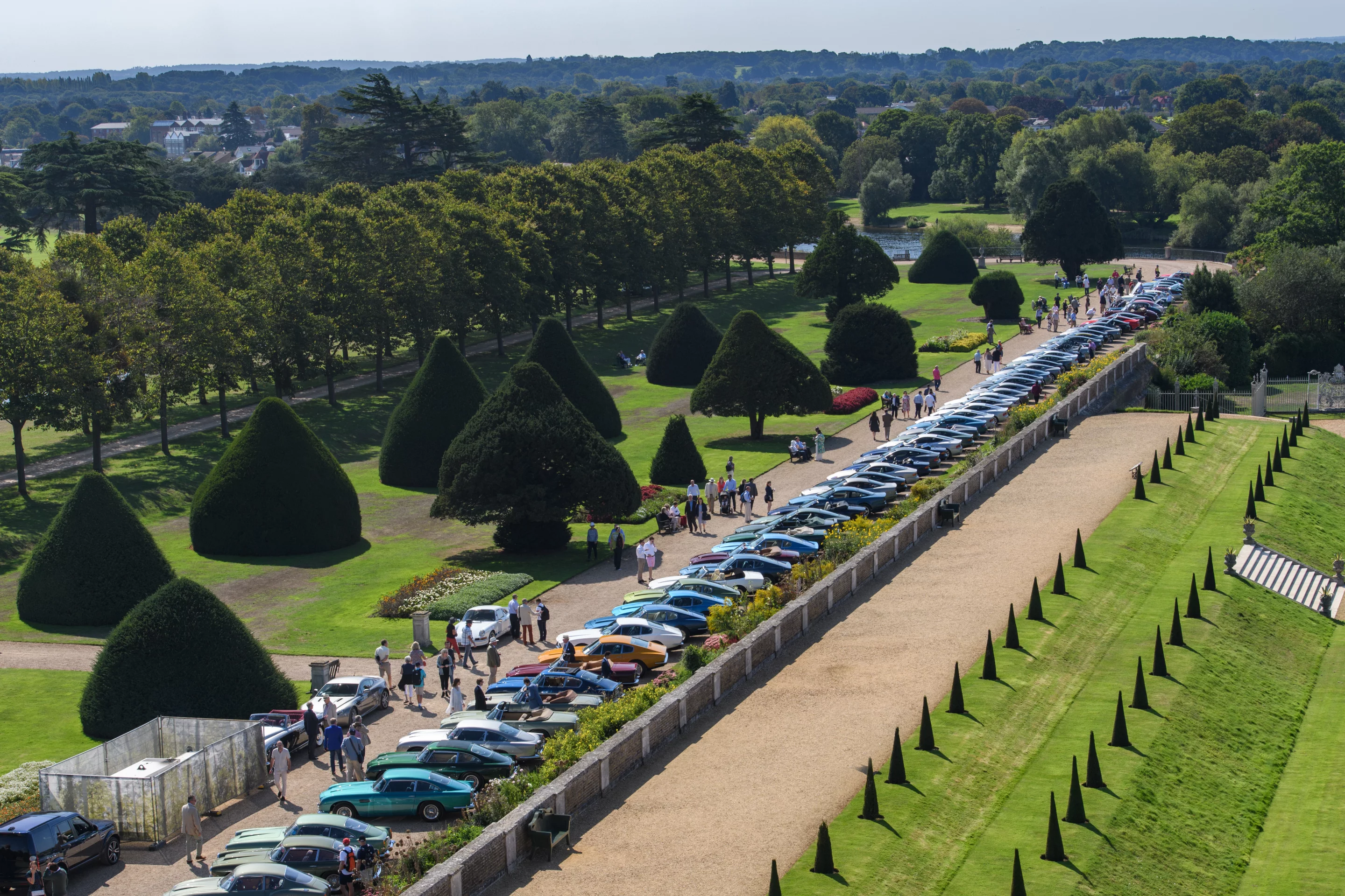 The magnificent grounds of Hampton Court Palace were the setting for the 2018 Concours of Elegance