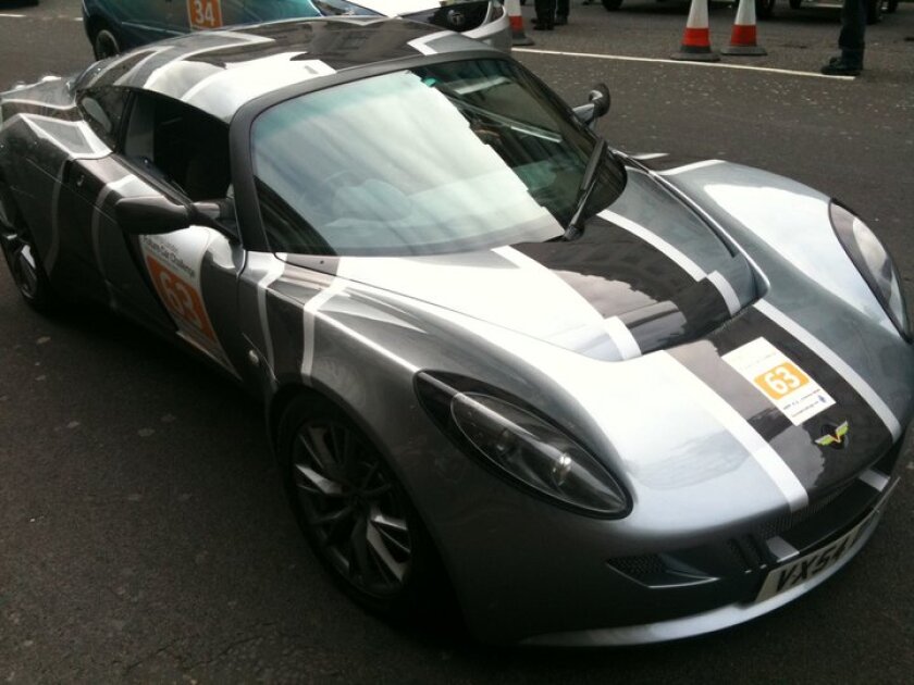 The Ecotricity Nemesis - can get from zero to 60 mph in about four seconds, has a top speed of about 135 mph