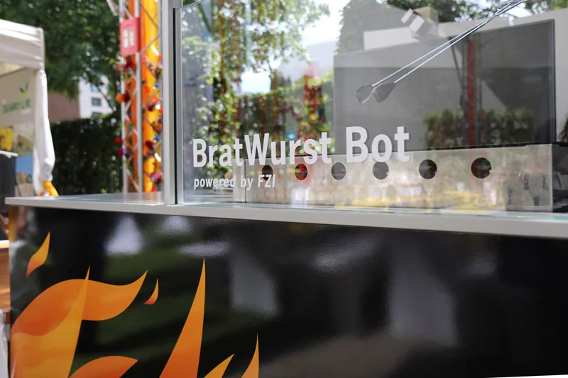 The BratWurst Bot is designed for autonomous grilling