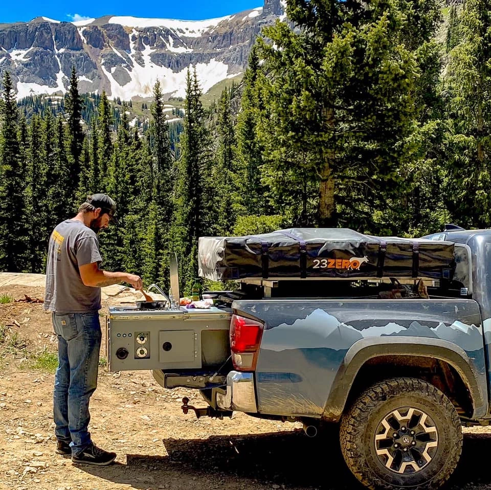 Camp cooking with the Talus Expedition Gear VenturePack