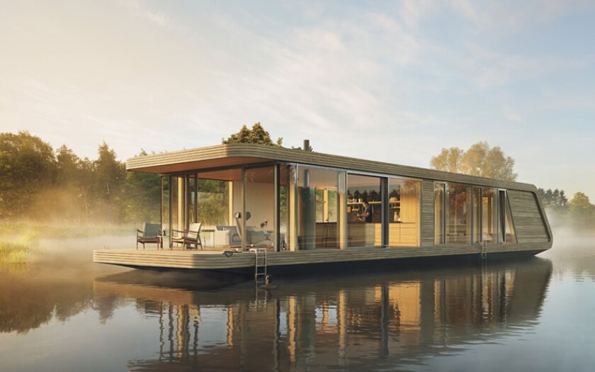 The Naturecruiser and Waterloft can be moored at a fixed berth or the trusses can easily be unloaded, allowing the vessels to travel to nearby ports, marinas or larger lakes