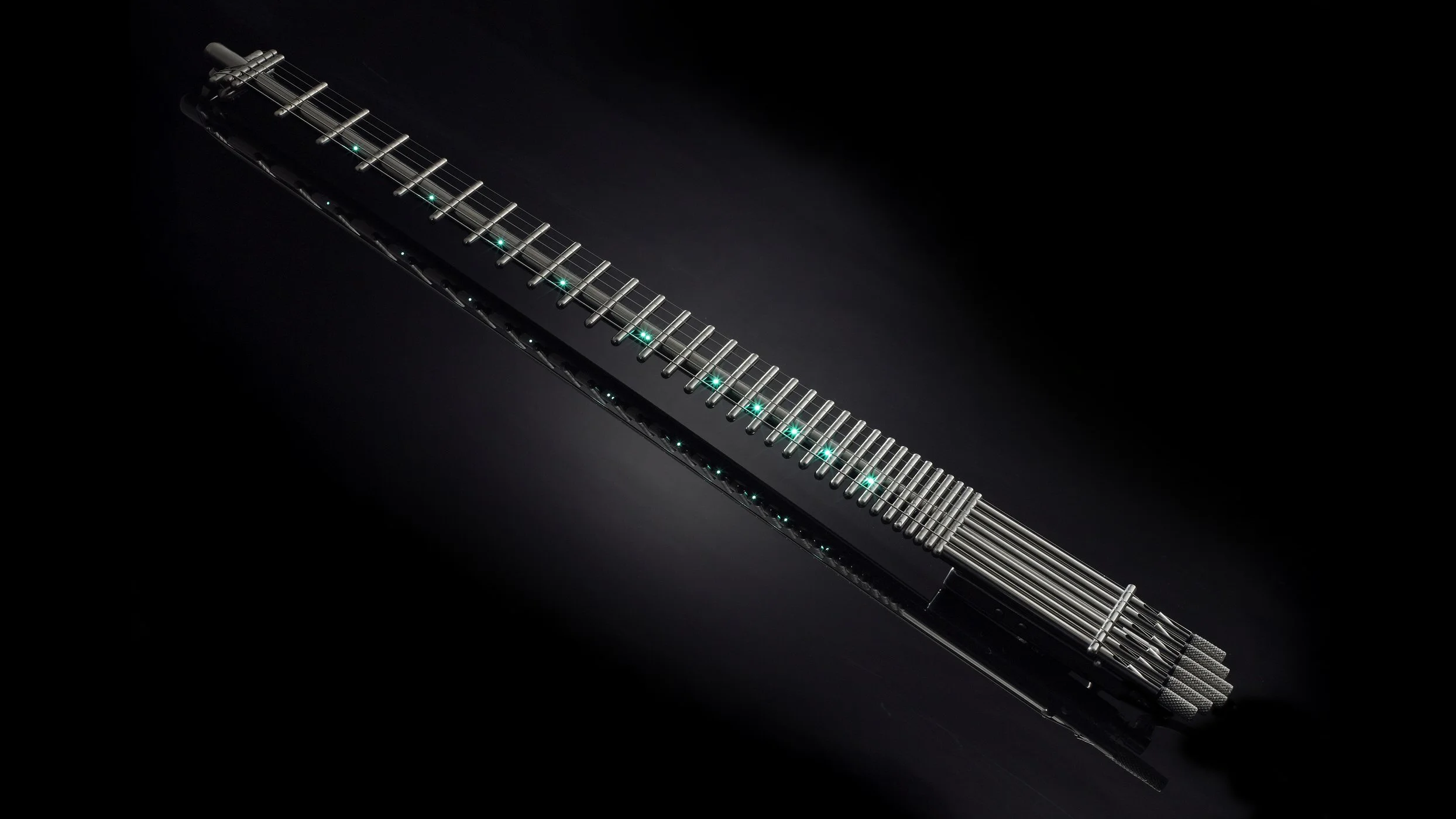 Gittler Instruments has updated and relaunched the minimalist icon, the 31-fret Gittler guitar