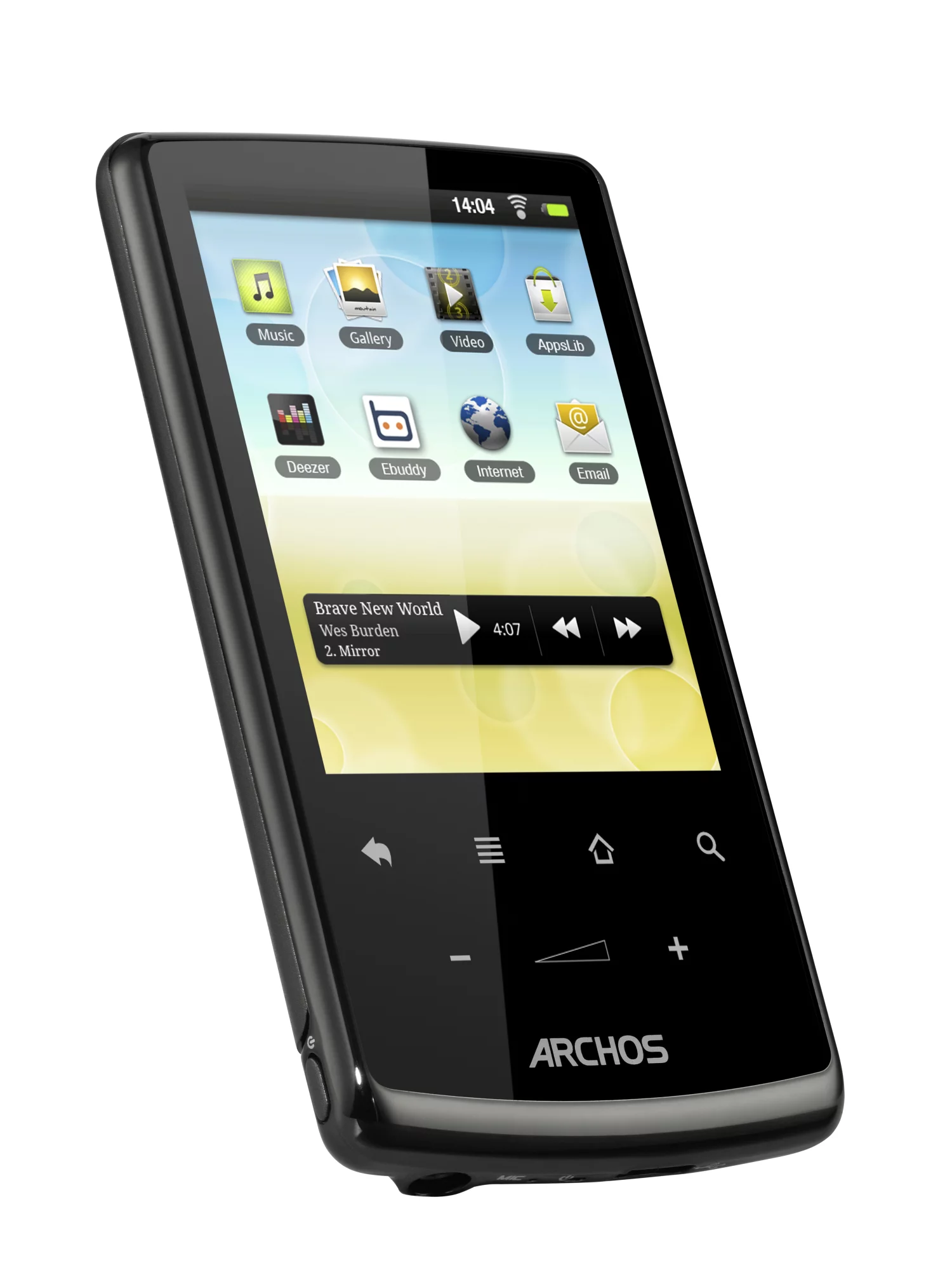 Taking the personal media player to the next Internet-connected level with the Archos 28 Internet Tablet