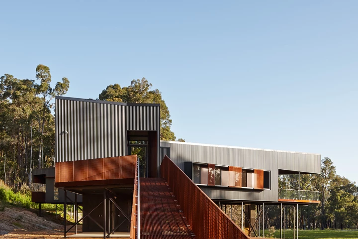 The Nannup Holiday House, by Iredale Pedersen Hook Architects (Photo: Peter Bennetts)