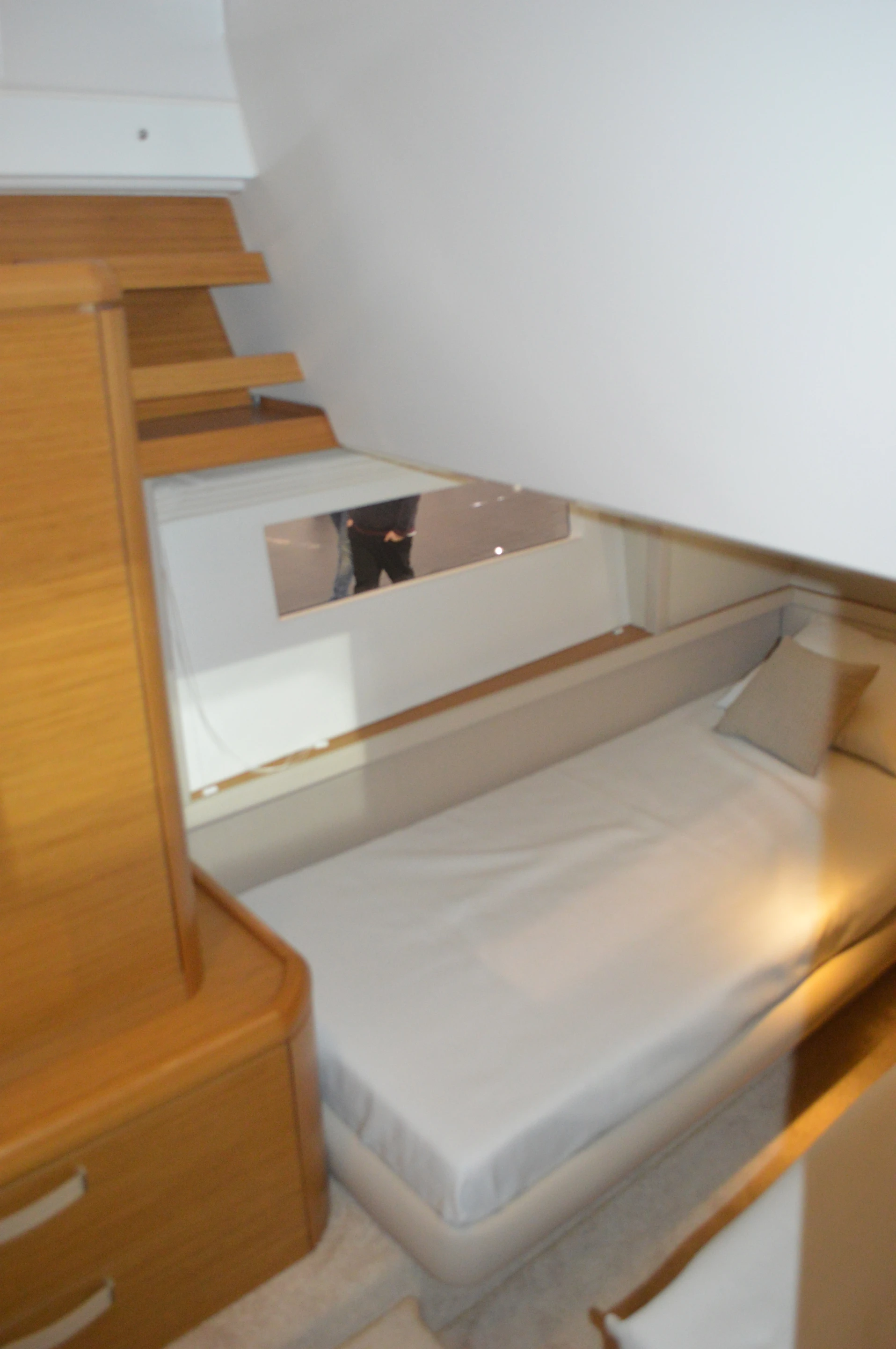 The Greenline 48 guest cabin