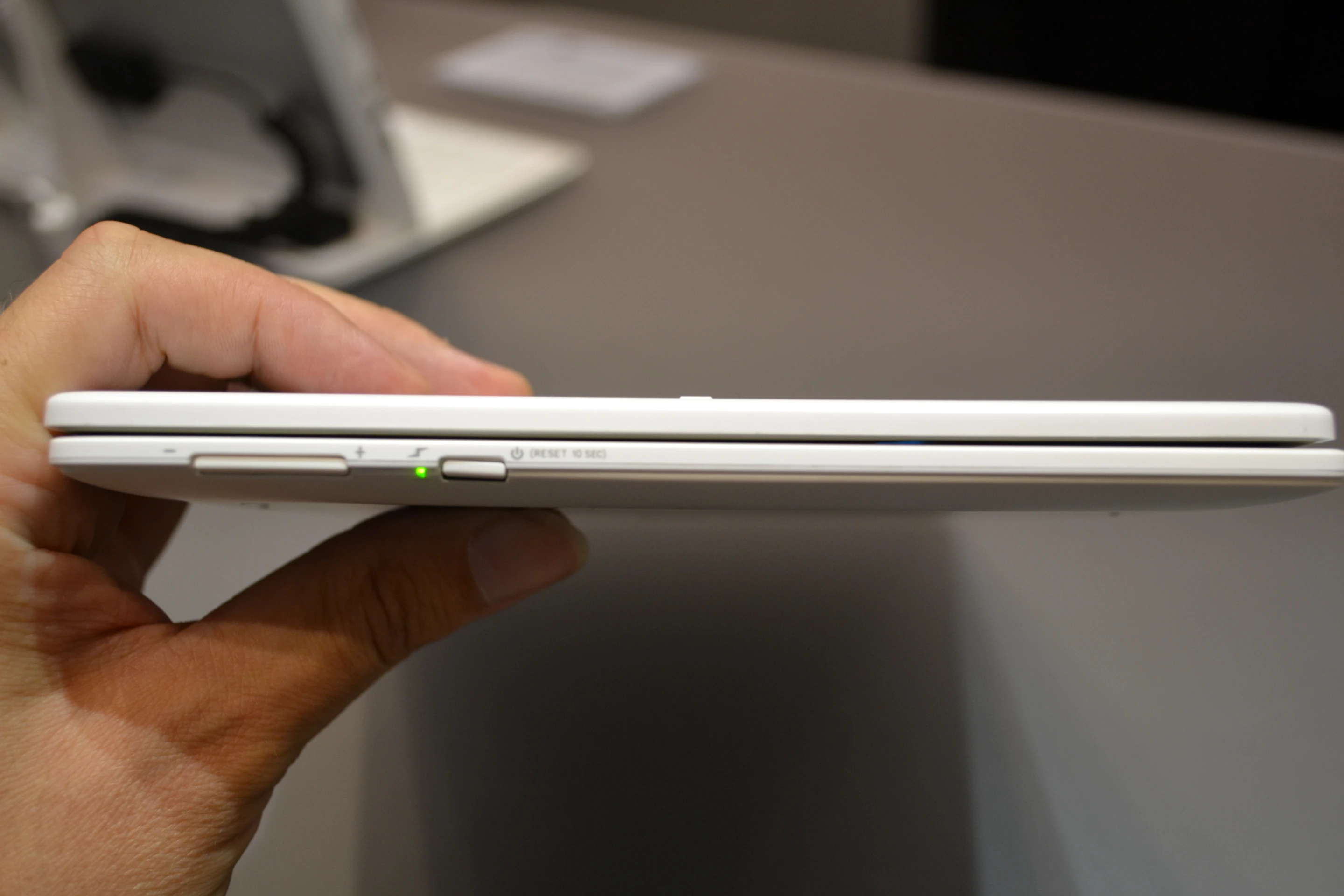 Keyboard dock and tablet together are just 0.51-inches thin, which is slimmer than some tablets on their own