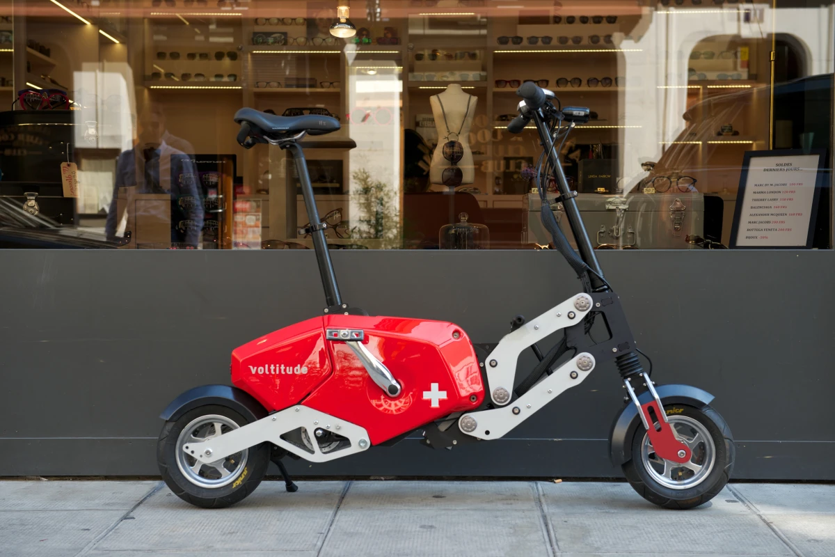 The Voltitude V1 has been dubbed the "Swiss Army Bike" (Photo: Arnaud Lambert)