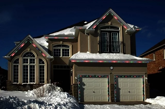 LiteLocker is an outdoor Christmas lighting system, in which the lights fold up behind a protective cover when not in use