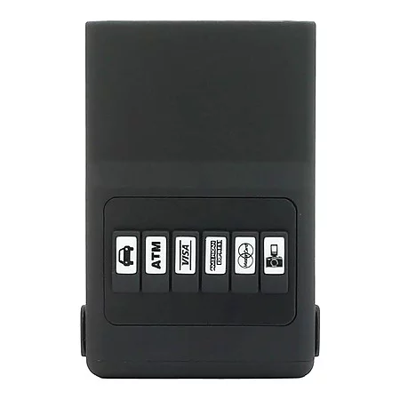 The Credit Card Holder in black