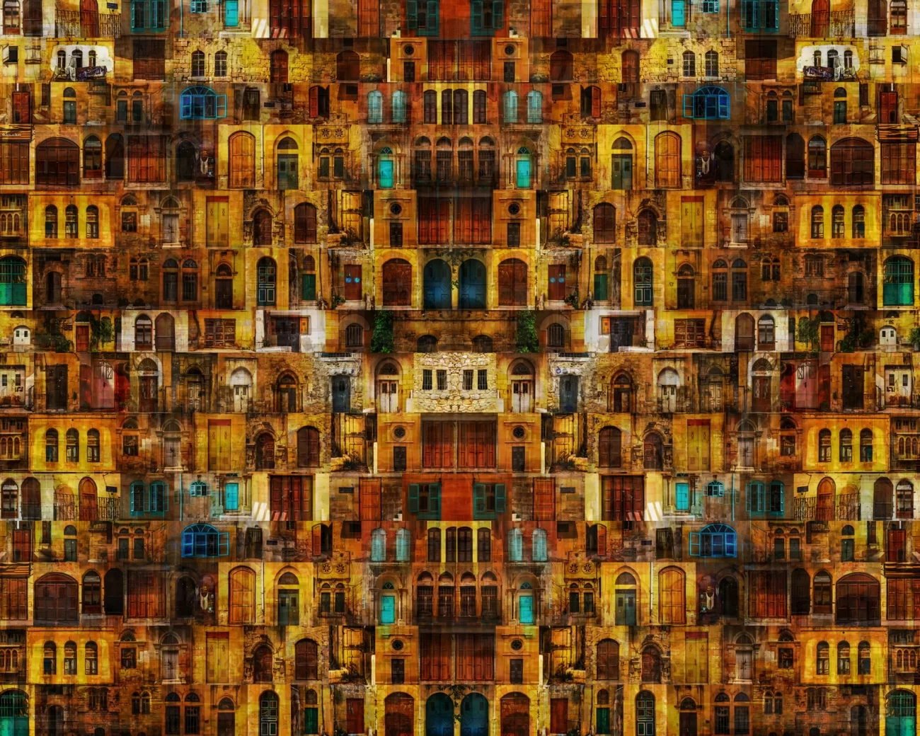 Highly Commended - Abstract. "Memories". As-Salt, Jordan