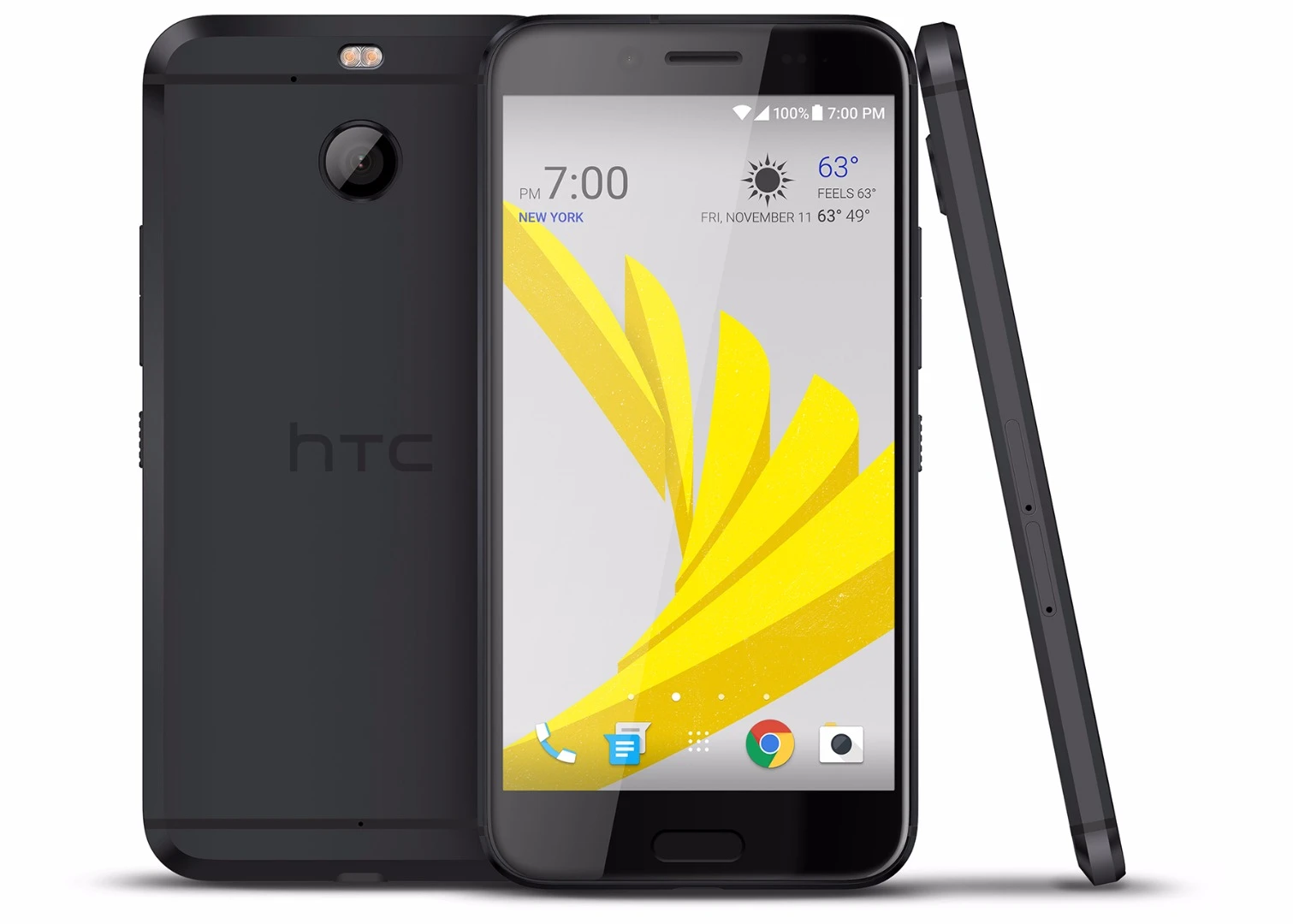 The HTC Bolt ditches the 3.5 mm headphone port – supposedly to improve audio quality – but there are some USB-C headphones in the box