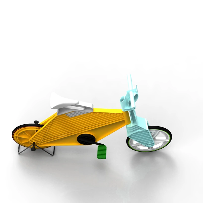 The Frii recycled plastic bike