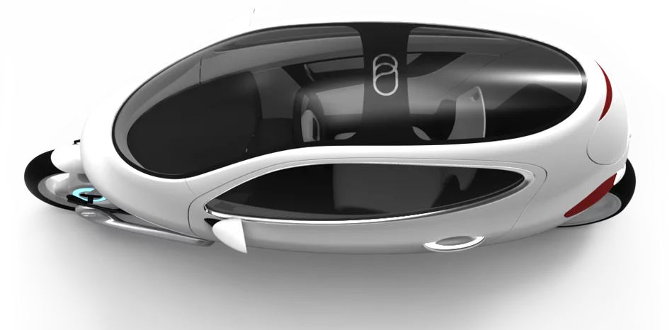 The C-1 is a proposed fully-electric and fully-enclosed self-balancing motorcycle