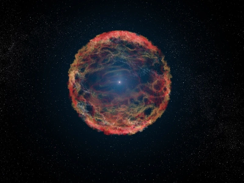 For the first time, astronomers have spotted a star that appears to be going supernova repeatedly