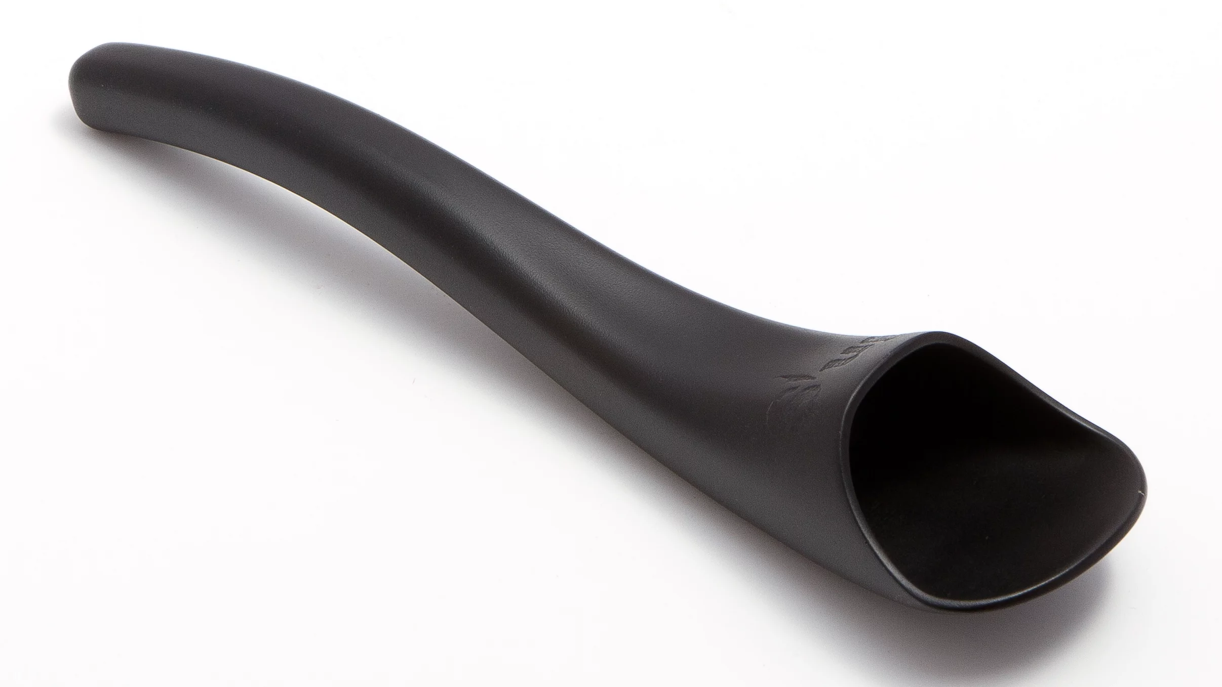 The S'up Spoon features a deeper cavity to more securely hold loose food and liquids
