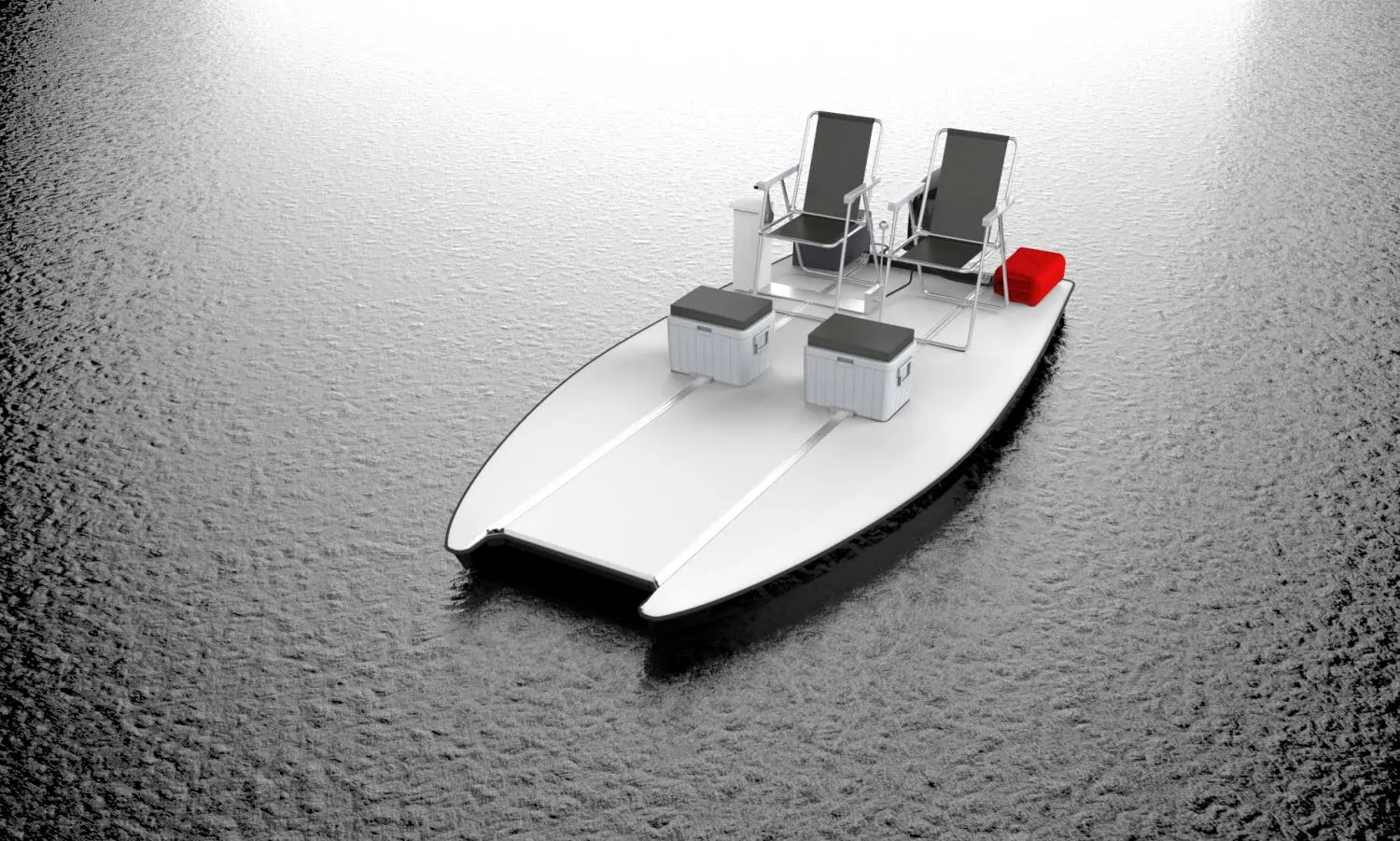 The BeachRay is designed to keep the fun of boating while taking out much of the hassle and expense