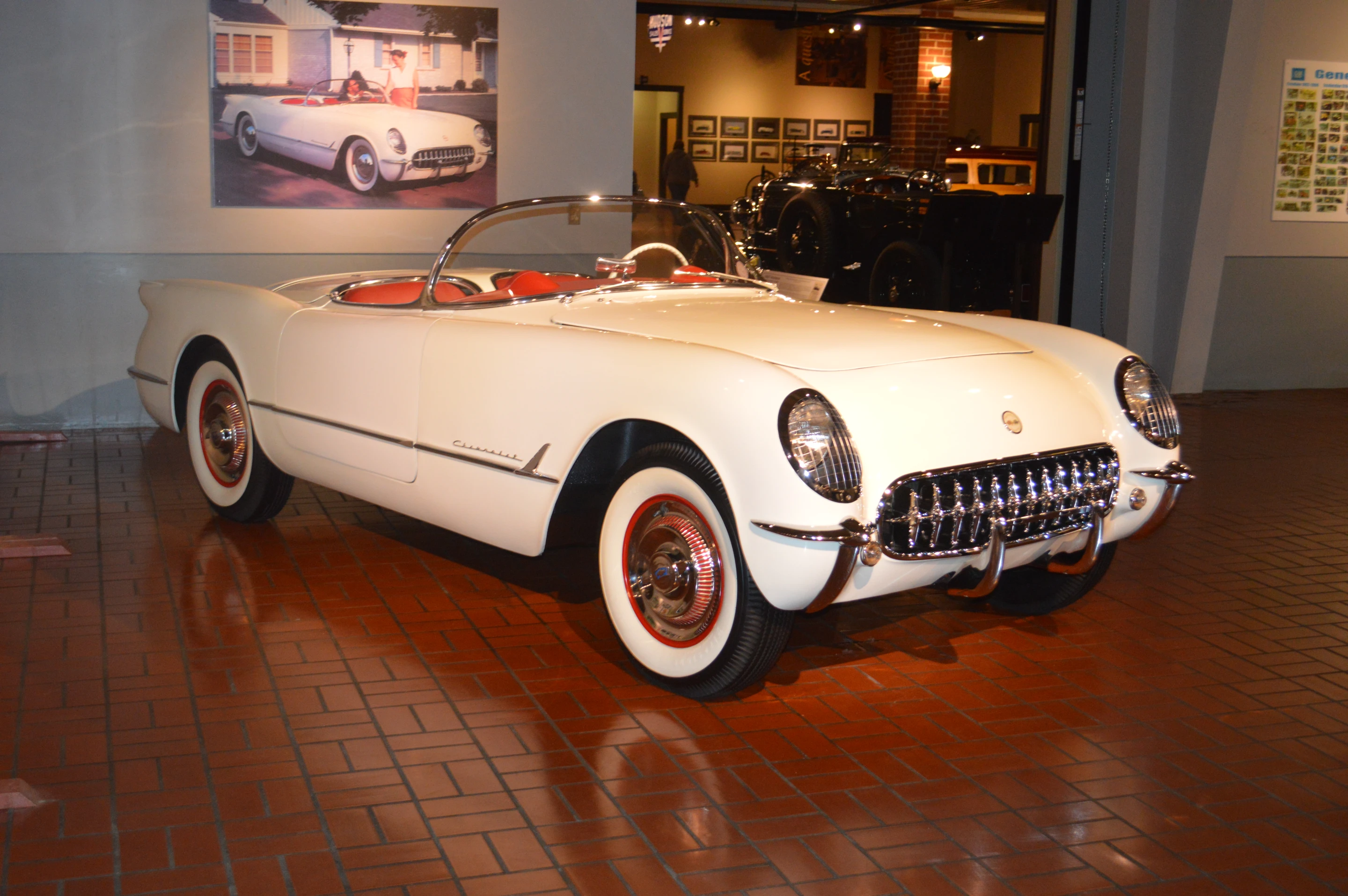 1953 Corvette at the Gilmore Museum in Hickory Corners, Michigan