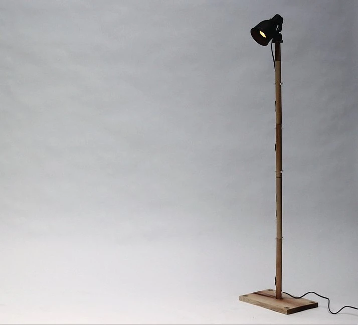 Boxed extended lamp by Tyrone Stoddart