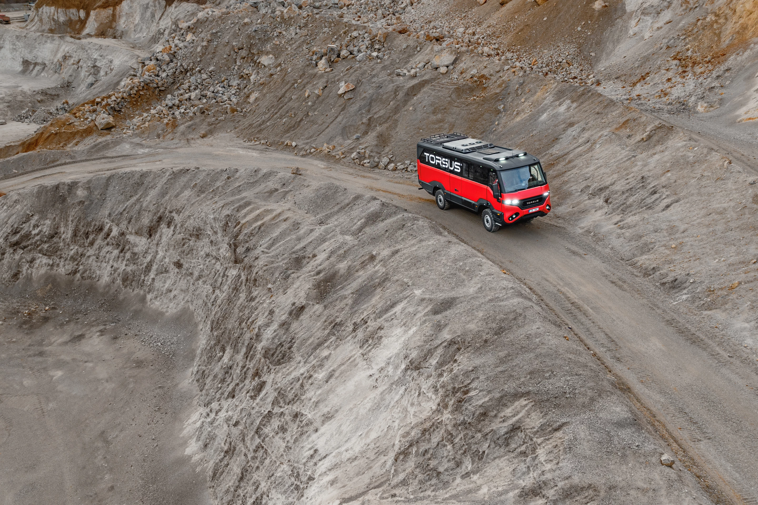 The Torsus Praetorian TG3 is even more ready to handle tight, rough tracks