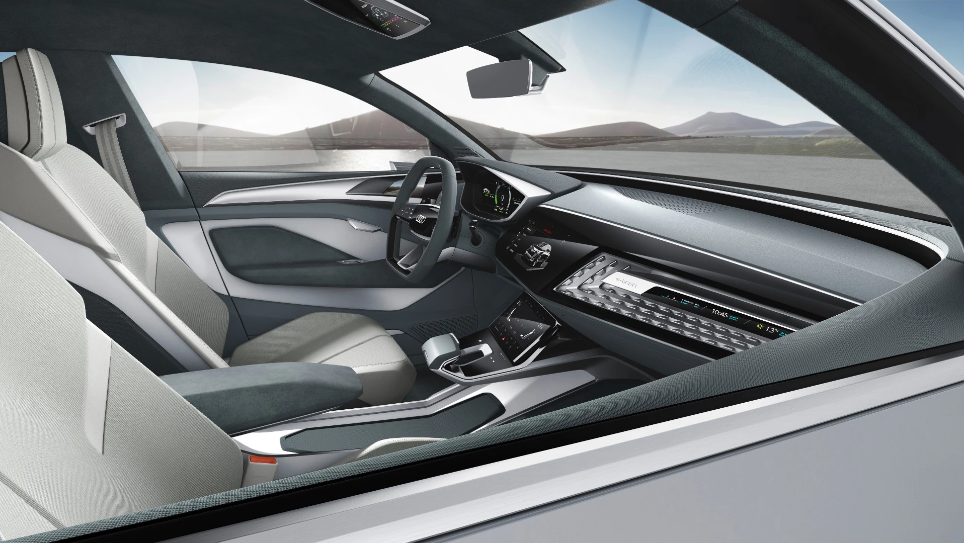 Inside the Audi e-tron Sportback