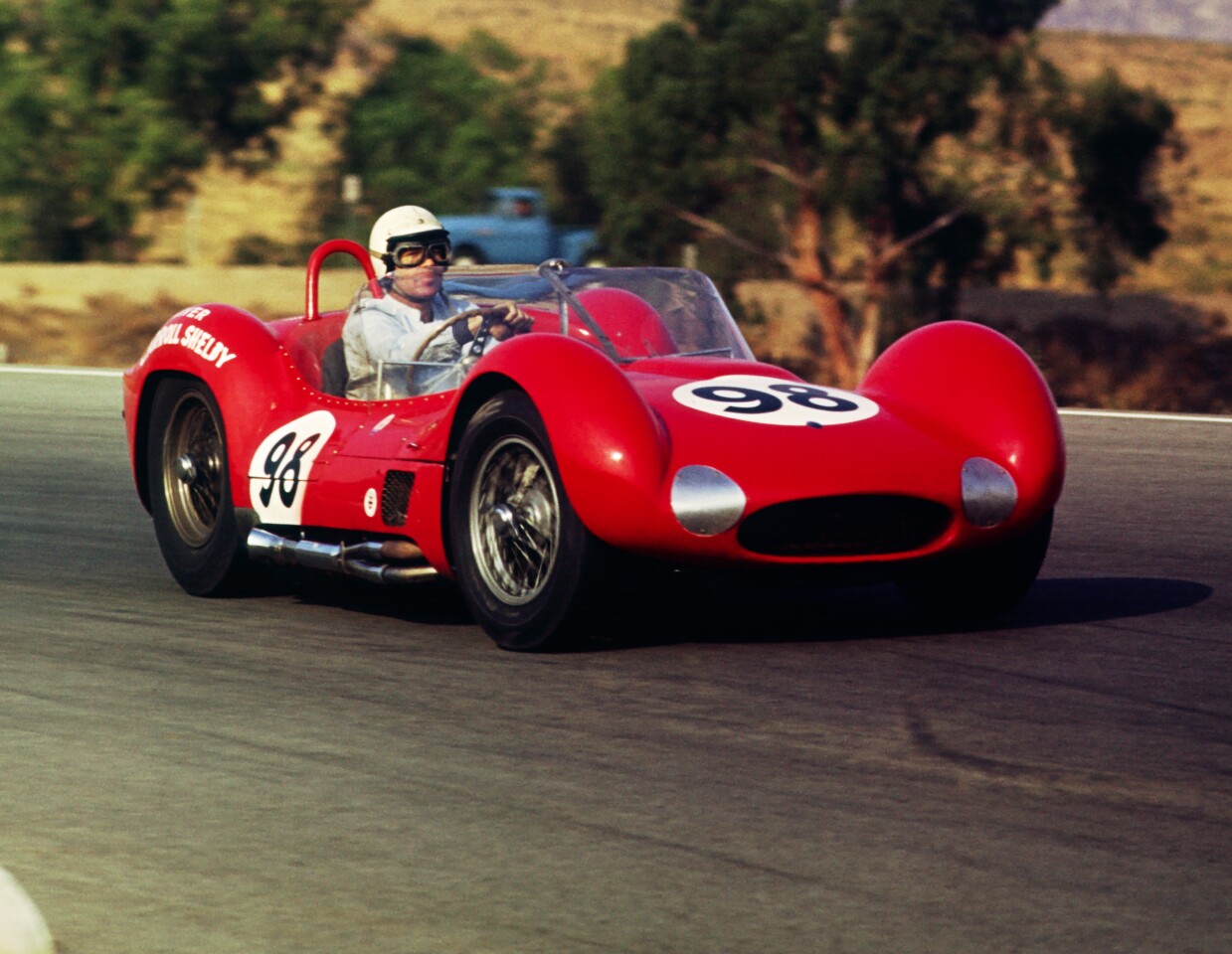 Carroll during his racing career