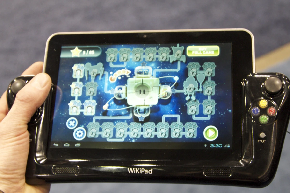 Wikipad on display at CES 2012