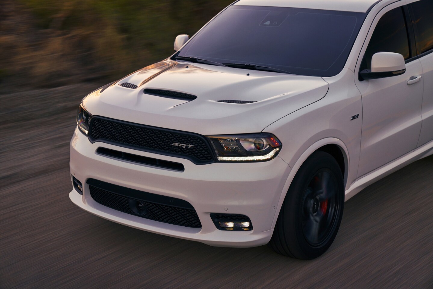 The SRT mesh grille makes the new Durango's identity known from the start