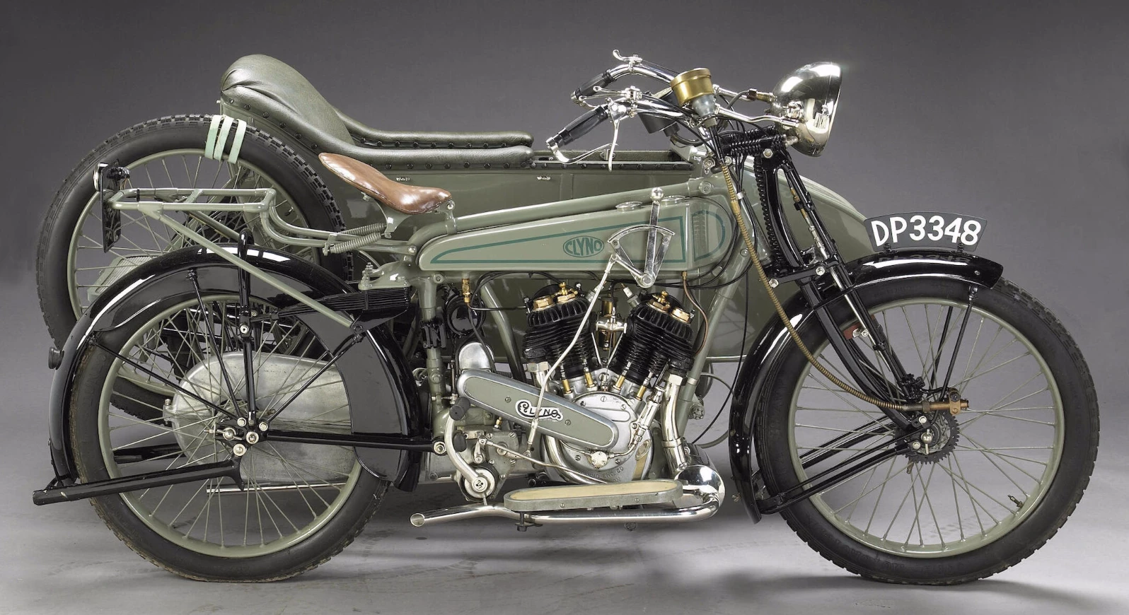 $46,000 – 1921 Clyno 925cc V-Twin with sidecar - Bonhams Lot 159
