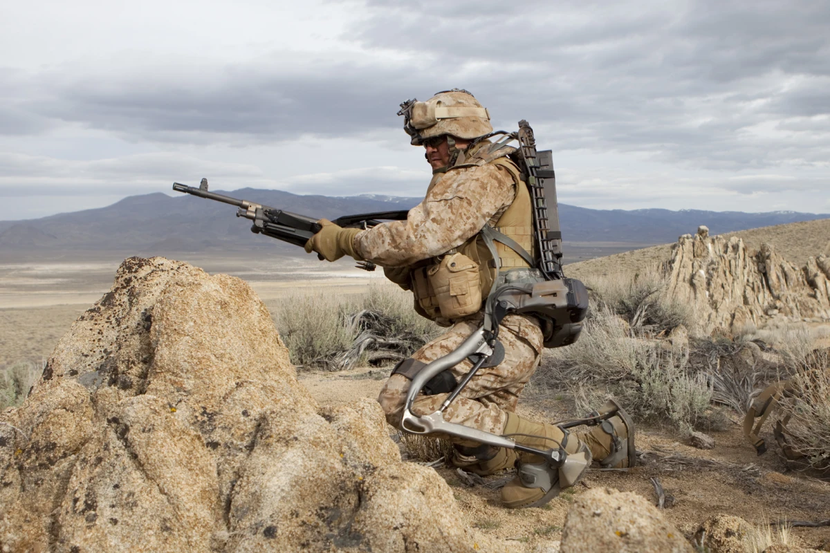Lockeed Martin is testing an updated, ruggedized version of the HULC robotic exoskeleton