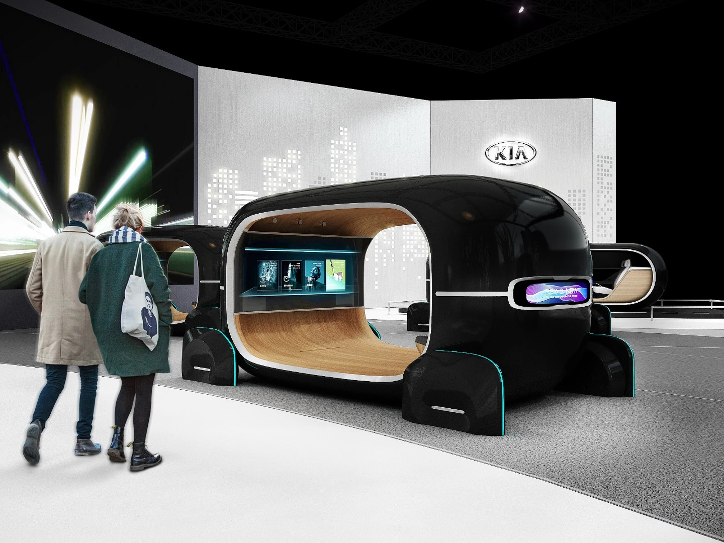 There's also eye- and hand-tracking gesture controls in the company's future roadmap