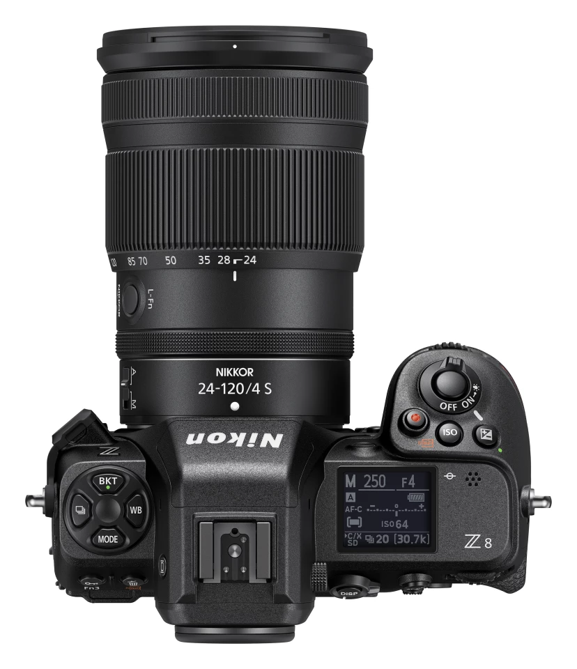 The Nikon Z8 can record 8K UHD video at up to 60 frames per second