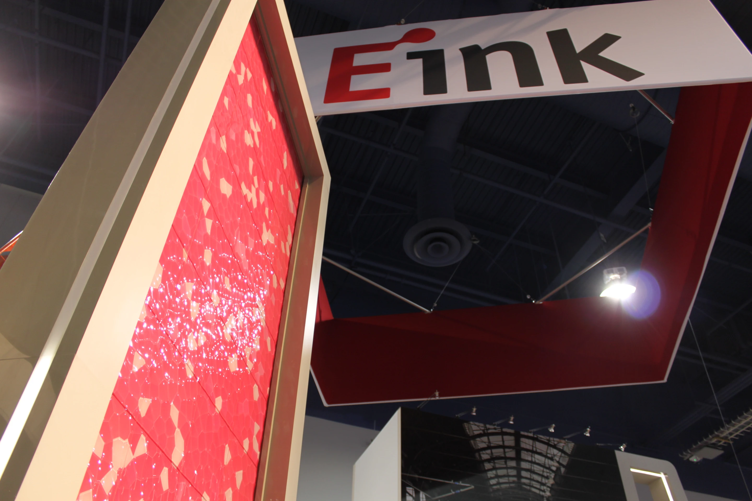 Though we've no energy-consumption figures available at this early stage, according to E-Ink, the Prism display requires a "very small" amount of power (Photo: E Ink)