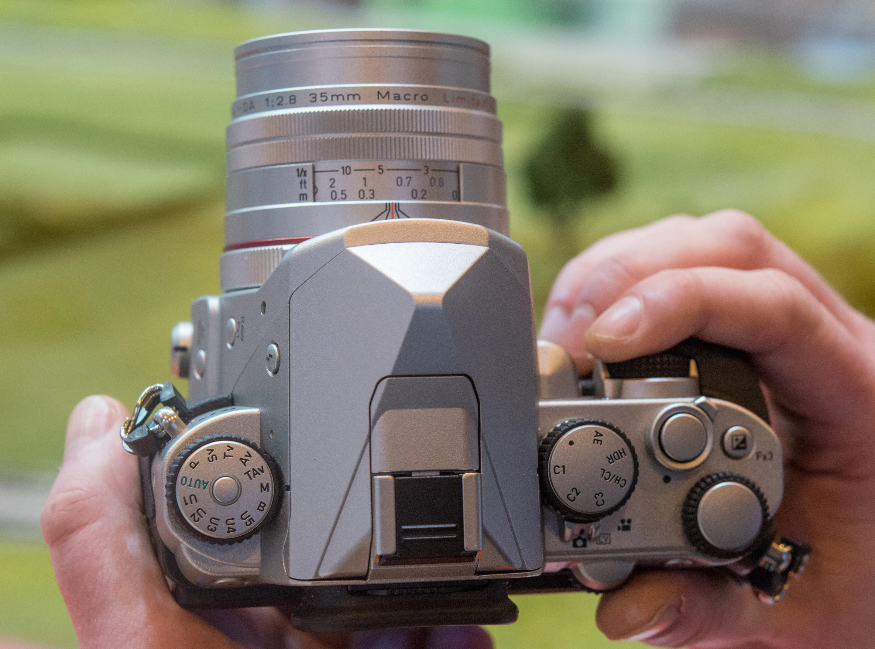 The Pentax KP offers an array of customizable physical controls