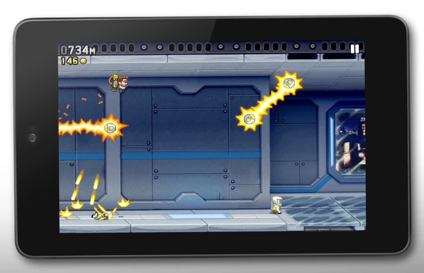 Jetpack Joyride is one of the best modern arcade-style games