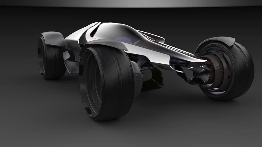 A rendering of the Synaptiq in buggy mode