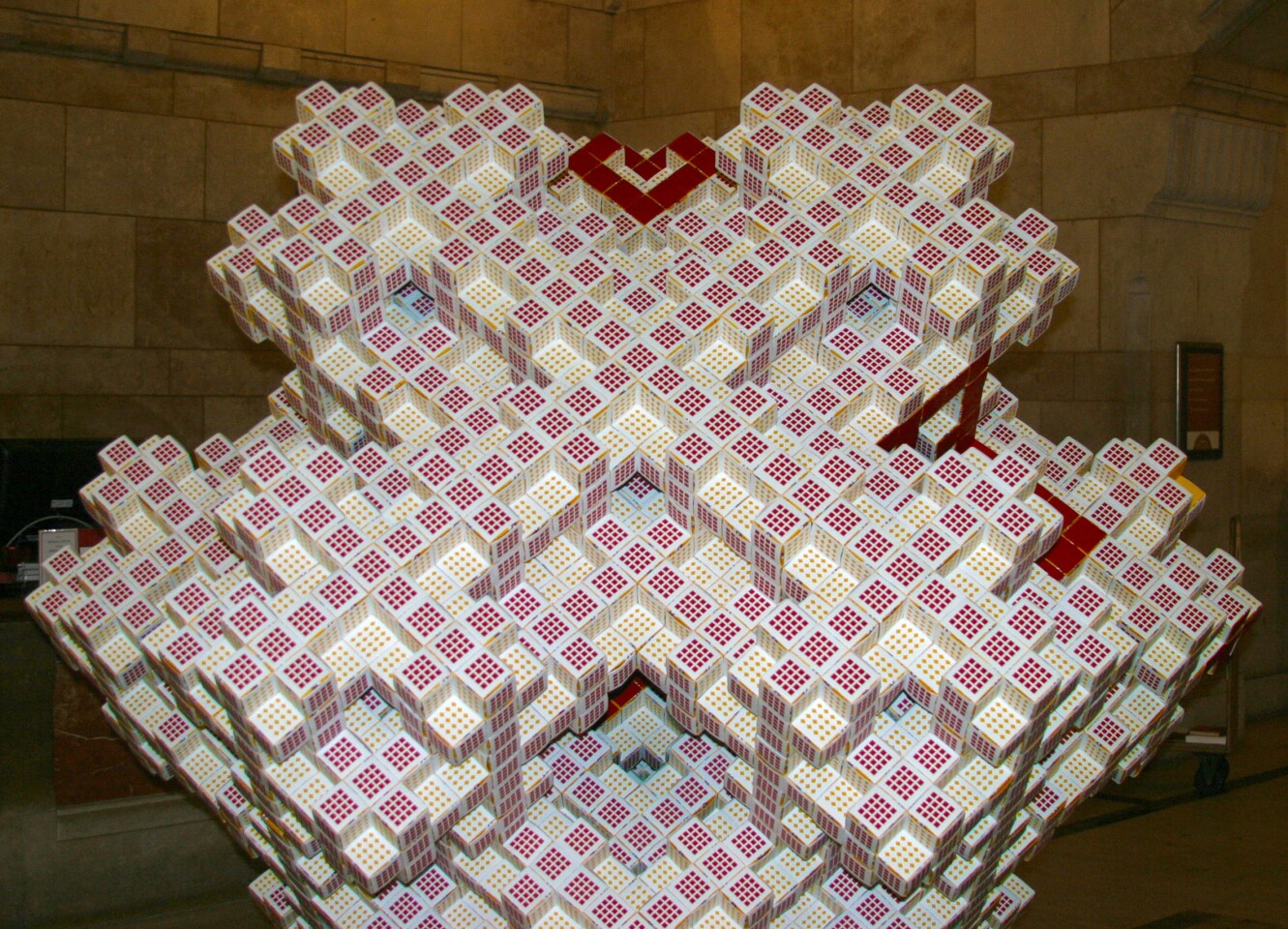 50 000 Folded Business Cards One 3d Fractal